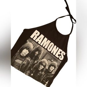 Ramones Halter Top Small